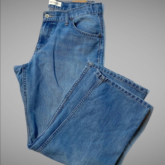 Levi’s 505 Jeans Relaxed 32”x27” 12 Husky - Picture 1 of 12